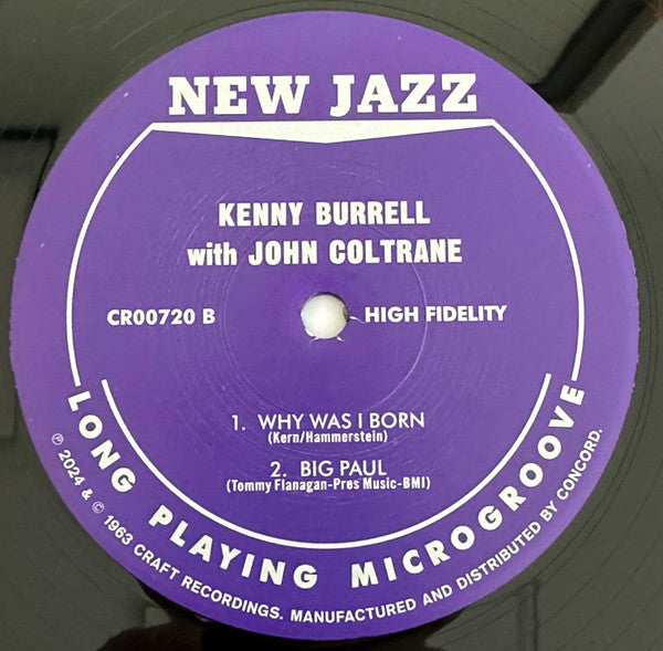 Kenny Burrell & John Coltrane - Burrell, Kenny / Coltrane, John