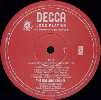 Rolling Stones No. 2 - Rolling Stones