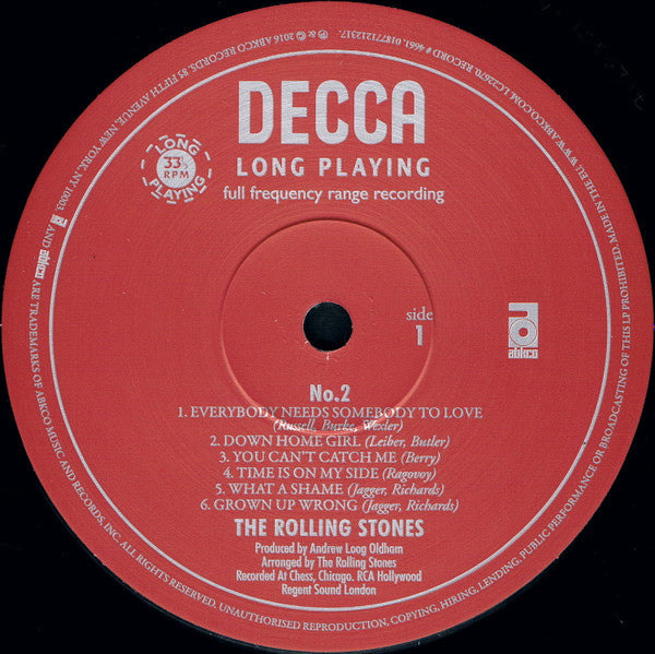 Rolling Stones No. 2 - Rolling Stones