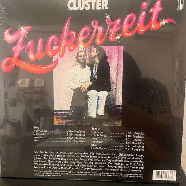 Zuckerzeit - Cluster [LP]