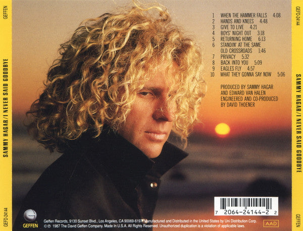 I Never Said Goodbye - Hagar, Sammy