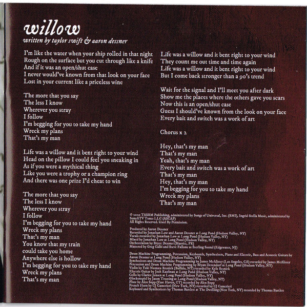 Evermore - Swift, Taylor