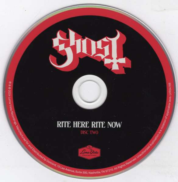 Rite Here Rite Now (Original Motion Picture Soundtrack) [2CD] - Ghost