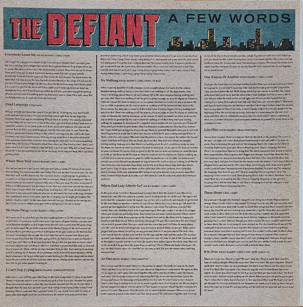 If We're Really Being Honest - Defiant, The