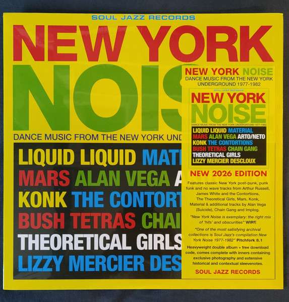 New York Noise - Dance Music From the New York Underground 1978-82 [2LP] - Soul Jazz Records Presents