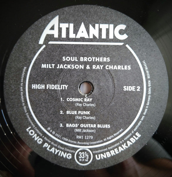 Soul Brothers - Jackson, Milt & Ray Charles