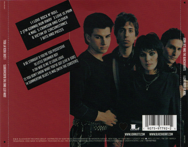 I Love Rock 'N' Roll - Jett, Joan & The Blackhearts