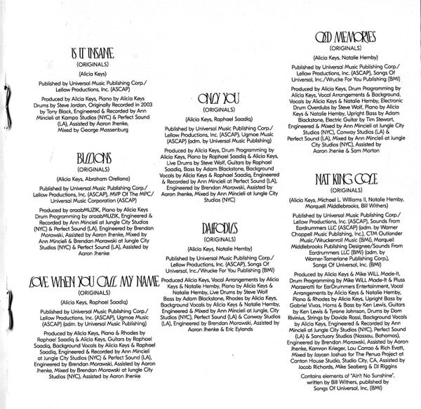 Keys - Keys, Alicia