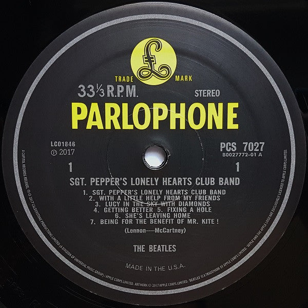 Sgt. Pepper's Lonely Hearts Club Band [2017 Stereo Mix LP] - The Beatles
