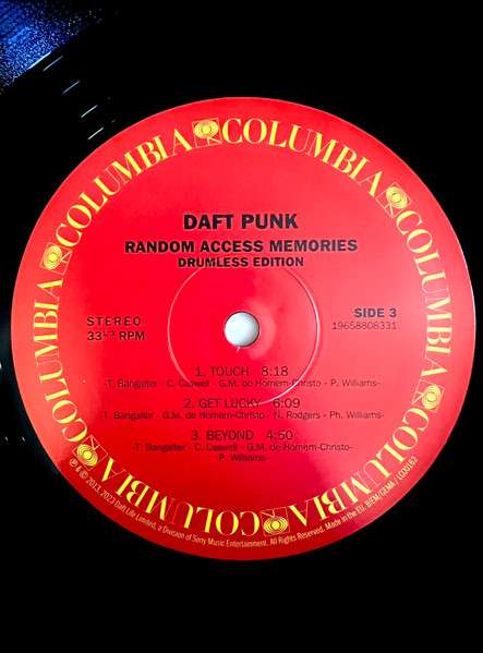 Random Access Memories: Drumless Edition [2LP] - Daft Punk