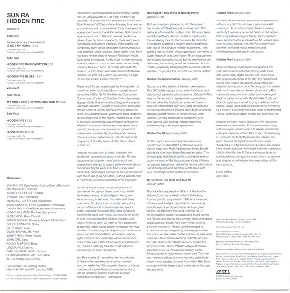 Hidden Fire - Sun Ra