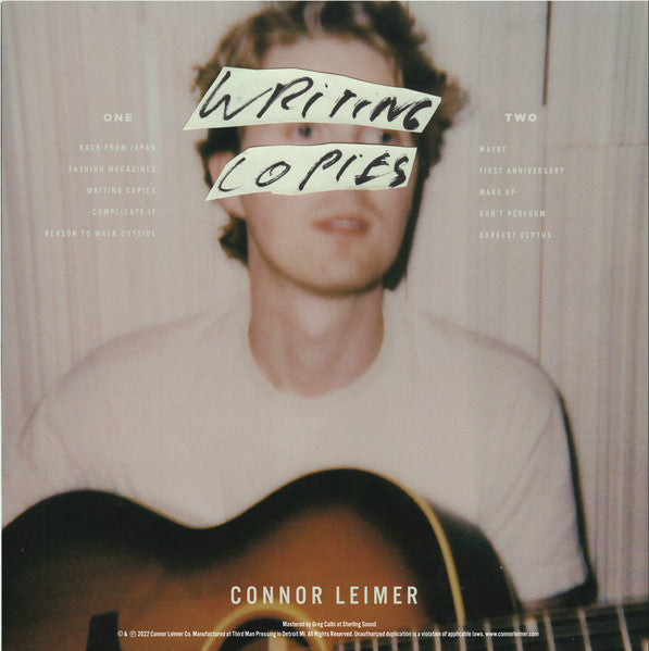 Writing Copies - Leimer, Connor