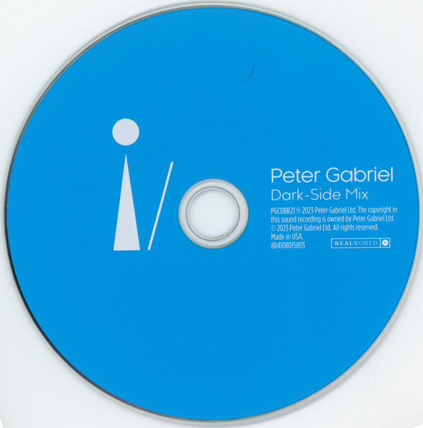 i/o (Bright-Side Mix, Dark-Side Mix, In-Side Mix) - Gabriel, Peter