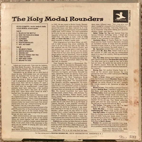 The Holy Modal Rounders - Holy Modal Rounders