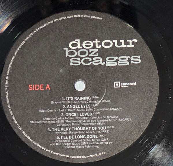 Detour  - Scaggs, Boz