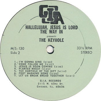 Hallelujah, Jesus Is Lord - Keyhole, The