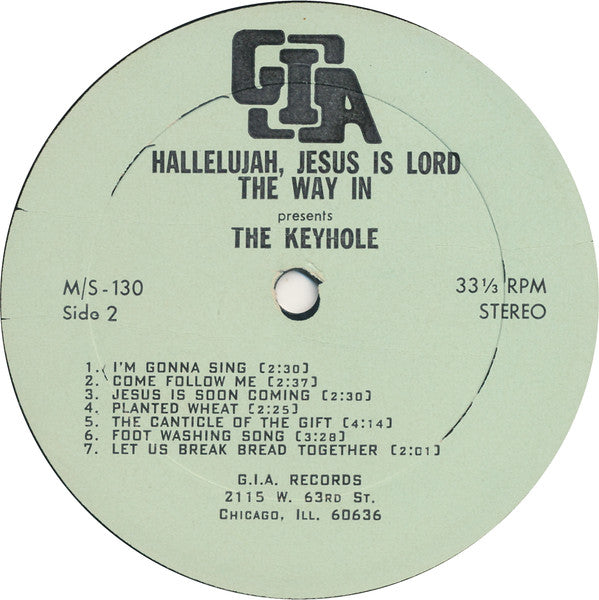 Hallelujah, Jesus Is Lord - Keyhole, The