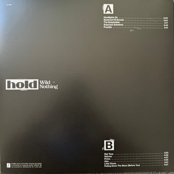 Hold - Wild Nothing