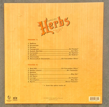 Metal Fingers Presents: Special Herbs Vol. 1 & 2 - MF DOOM