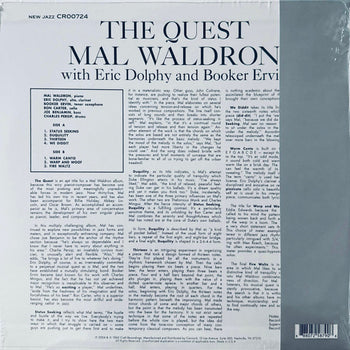 The Quest - Waldron, Mal / Dolphy, Eric / Ervin, Booker