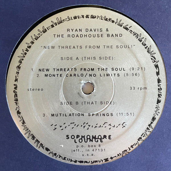 New Threats From The Soul - Davis, Ryan & The Roadhouse Band