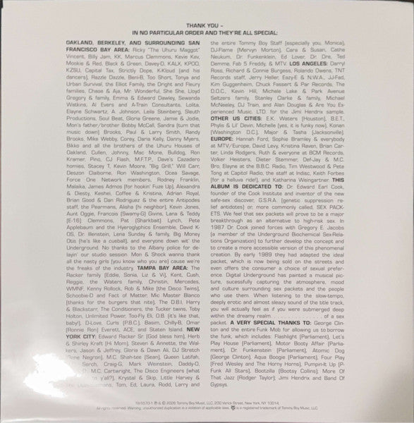 Sex Packets (35th Anniversary) - Pop-Up Version - Digital Underground