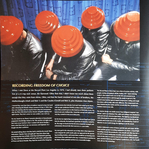 Freedom Of Choice (Bme) - Devo [LP]