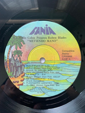 Metiendo Mano - Colon, Willie / Blades, Ruben