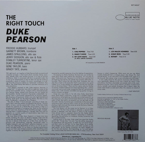 The Right Touch - Pearson, Duke