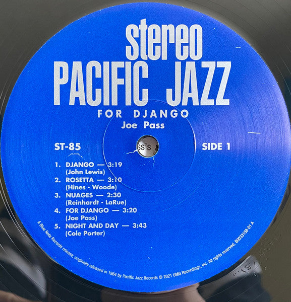 For Django - Pass, Joe