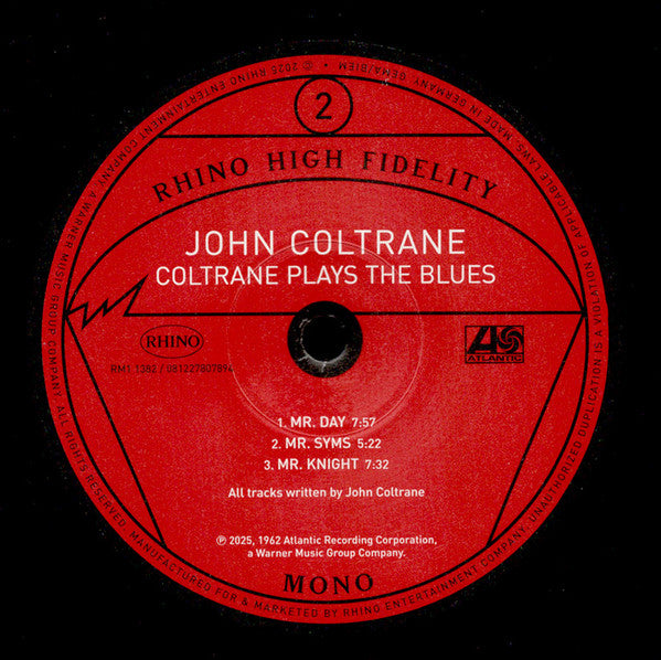 Coltrane Plays The Blues - Coltrane, John