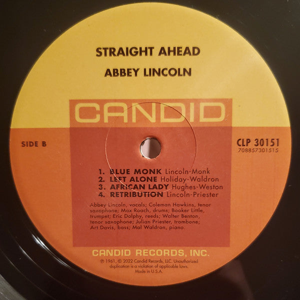 Straight Ahead - Lincoln, Abbey