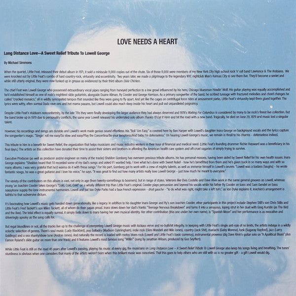 Long Distance Love (A Sweet Relief Tribute To Lowe - Various
