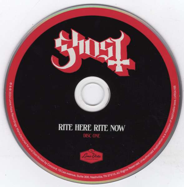 Rite Here Rite Now (Original Motion Picture Soundtrack) [2CD] - Ghost