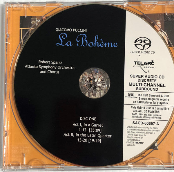 La Boheme - Puccini, Robert Spano, Atlanta Symphony Orchestra
