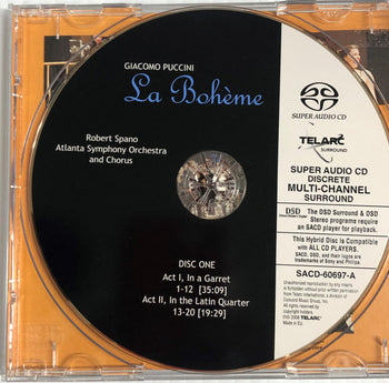 La Boheme - Puccini, Robert Spano, Atlanta Symphony Orchestra