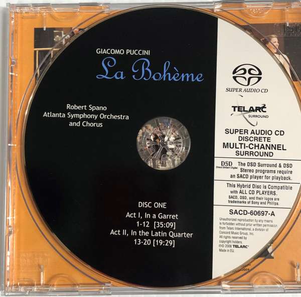 La Boheme - Puccini, Robert Spano, Atlanta Symphony Orchestra