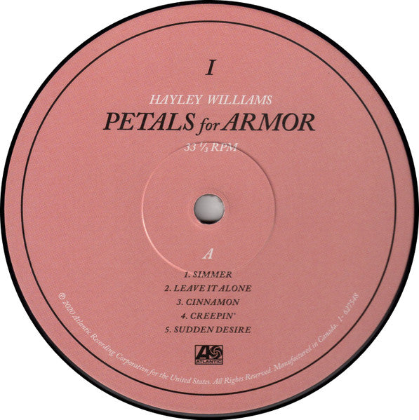 Petals For Armor - Williams, Hayley