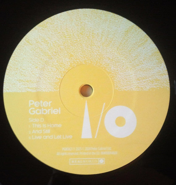 I/O - Gabriel, Peter