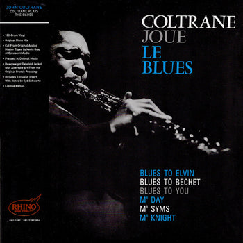 Coltrane Plays The Blues - Coltrane, John