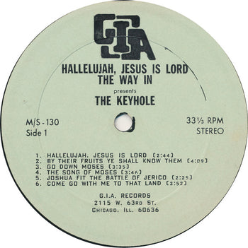 Hallelujah, Jesus Is Lord - Keyhole, The