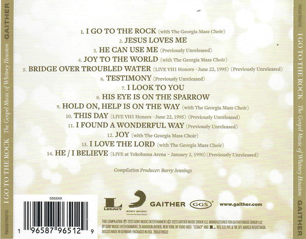 I Go To The Rock - Houston, Whitney