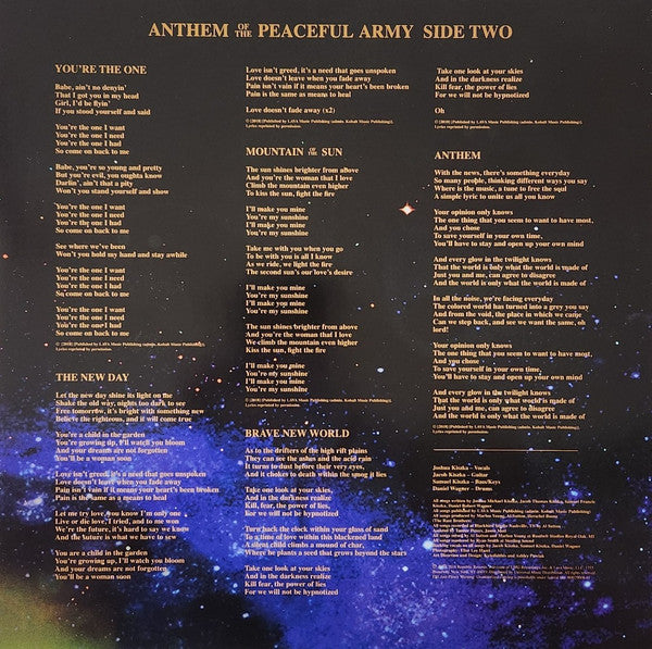 Anthem Of The Peaceful Army - Greta Van Fleet