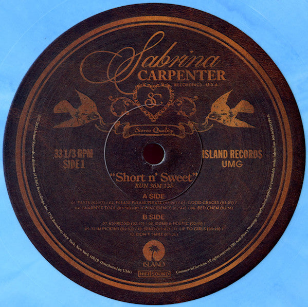 Short N' Sweet - Carpenter, Sabrina