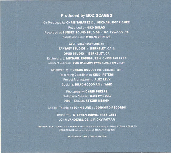 Out Of The Blues - Scaggs, Boz