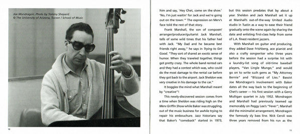 In Perfect Harmony: The Lost Album - Baker, Chet