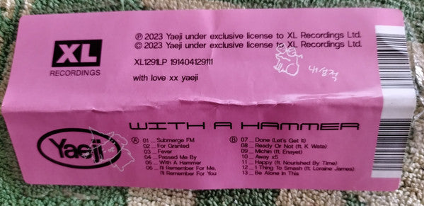 With A Hammer - Yaeji