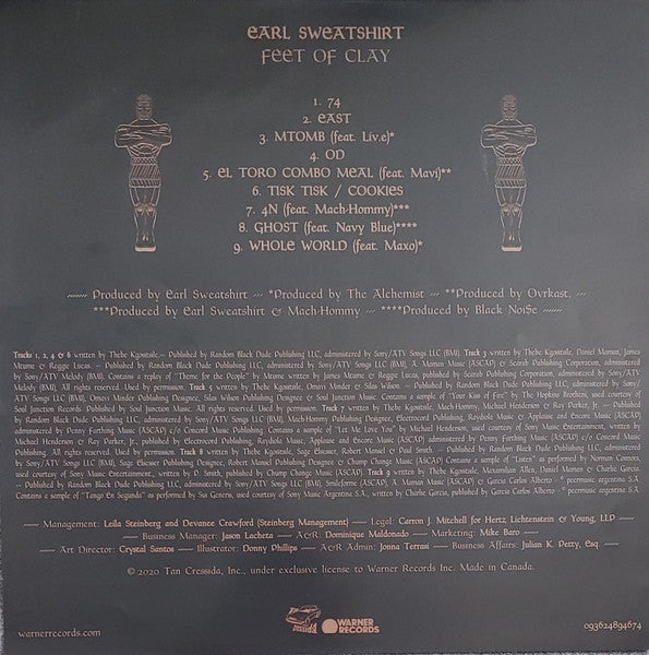 Feet Of Clay - Earl Sweatshirt