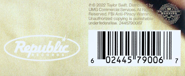 Midnights - Swift, Taylor