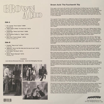 Brown Acid - Fourteenth Trip - Various Artists